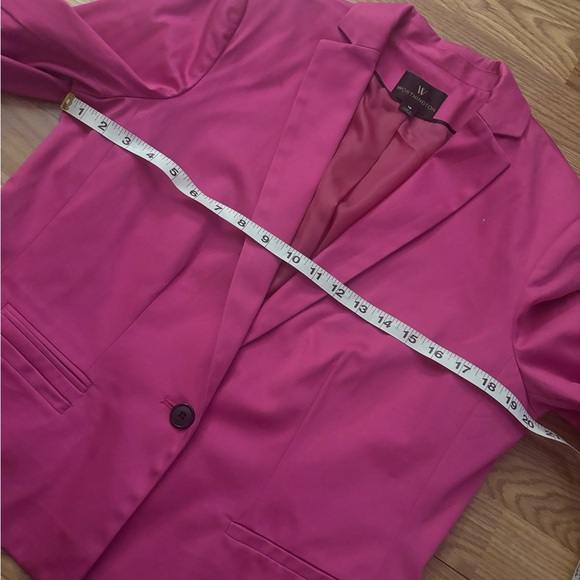 Worthington Pink Blazer Size 12 - Picture 3 of 7